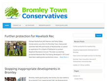 Tablet Screenshot of bromleytownconservatives.com